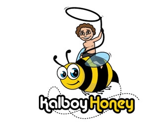 Kalboy Honey logo design by logoguy