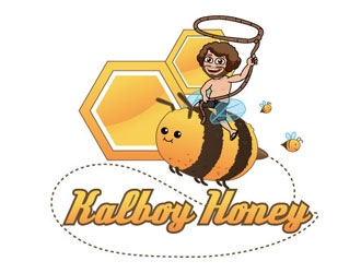 Kalboy Honey logo design by logoguy