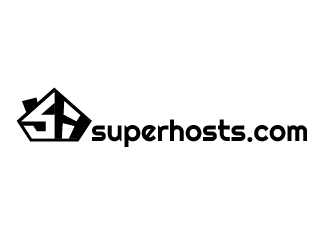 superhosts.com logo design by justin_ezra