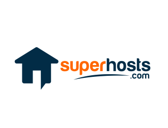 superhosts.com logo design by serprimero
