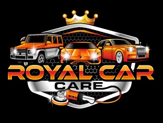 Royal Car Care logo design by Suvendu