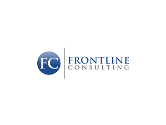 Frontline Consulting logo design by johana