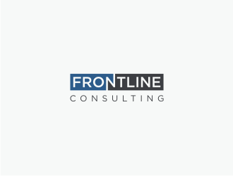 Frontline Consulting logo design by Susanti