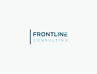 Frontline Consulting logo design by Susanti