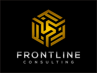 Frontline Consulting logo design by Realistis