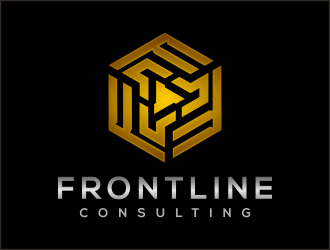 Frontline Consulting logo design by Realistis