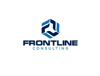 Frontline Consulting logo design by Marianne