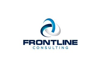 Frontline Consulting logo design by Marianne