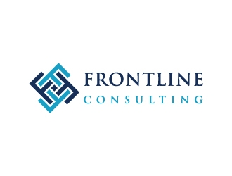 Frontline Consulting logo design by BrainStorming