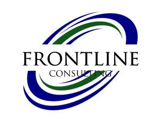 Frontline Consulting logo design by jetzu