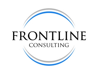 Frontline Consulting logo design by jetzu