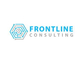 Frontline Consulting logo design by Webphixo