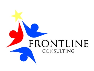 Frontline Consulting logo design by jetzu