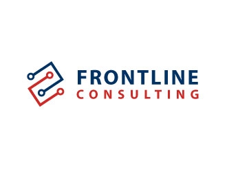 Frontline Consulting logo design by Webphixo