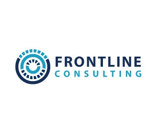 Frontline Consulting logo design by Webphixo