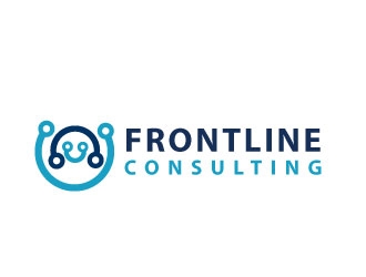 Frontline Consulting logo design by Webphixo