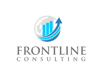 Frontline Consulting logo design by ohtani15