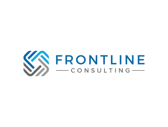 Frontline Consulting logo design by mashoodpp