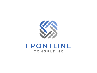 Frontline Consulting logo design by mashoodpp