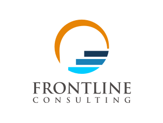 Frontline Consulting logo design by ohtani15