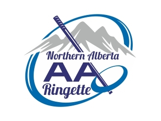 Northern Alberta AA Ringette logo design by ruki