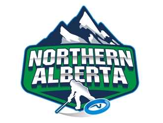 Northern Alberta AA Ringette logo design by DreamLogoDesign