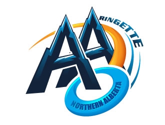 Northern Alberta AA Ringette logo design by Suvendu