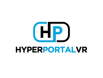 HyperPortal VR logo design by labo