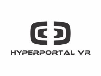 HyperPortal VR logo design by santrie
