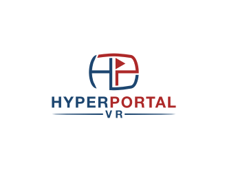 HyperPortal VR logo design by bricton