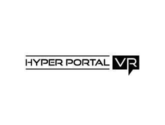 HyperPortal VR logo design by wongndeso