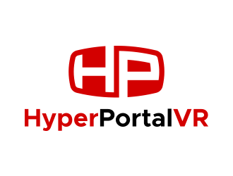 HyperPortal VR logo design by lexipej