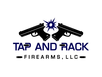 Tap and Rack Firearms, LLC logo design by BrainStorming