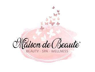 Maison de Beaute’ (Beauty . Skin . Wellness)  logo design by ingepro