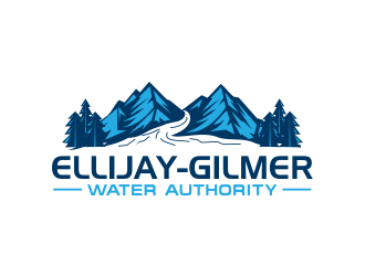 Ellijay-Gilmer Water Authority logo design by Hidayat