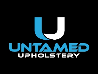 Untamed Upholstery logo design by ElonStark