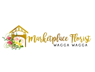 Marketplace Florist, Wagga Wagga logo design by ElonStark