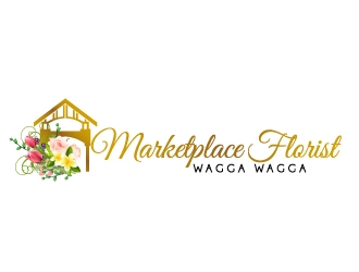Marketplace Florist, Wagga Wagga logo design by ElonStark