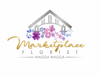 Marketplace Florist, Wagga Wagga logo design by YONK