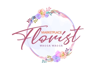 Marketplace Florist, Wagga Wagga logo design by jaize