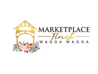 Marketplace Florist, Wagga Wagga logo design by coco