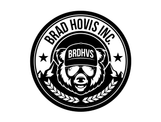 Brad Hovis, Inc. logo design by MarkindDesign