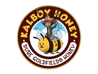 Kalboy Honey logo design by DreamLogoDesign