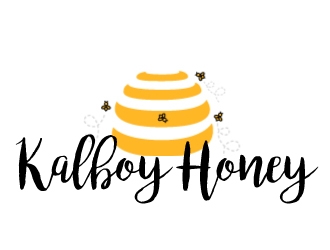 Kalboy Honey logo design by ElonStark