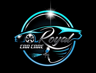 Royal Car Care logo design by DreamLogoDesign