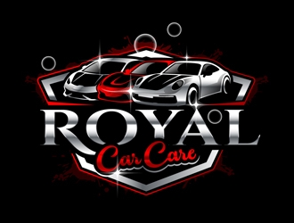 Royal Car Care logo design by DreamLogoDesign