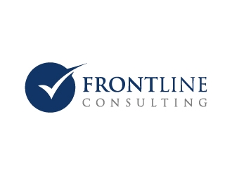 Frontline Consulting logo design by BrainStorming