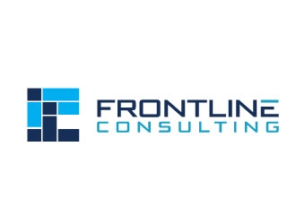 Frontline Consulting logo design by Erasedink