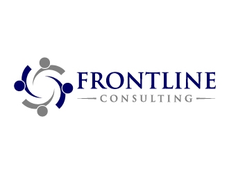 Frontline Consulting logo design by LogOExperT