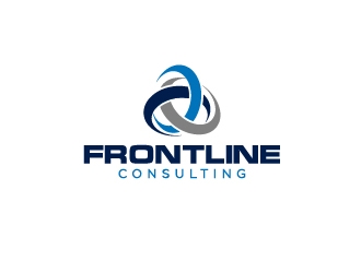Frontline Consulting logo design by Marianne